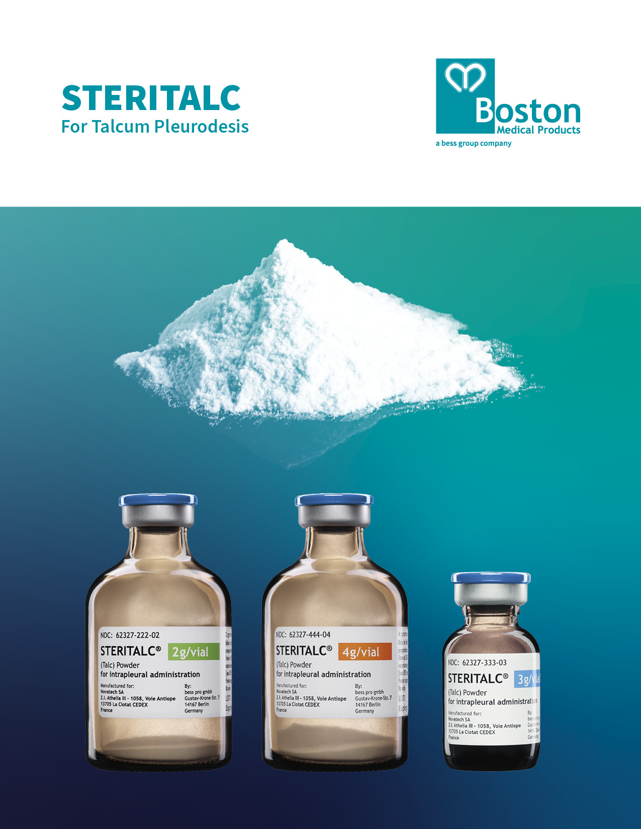STERITALC Product Catalog